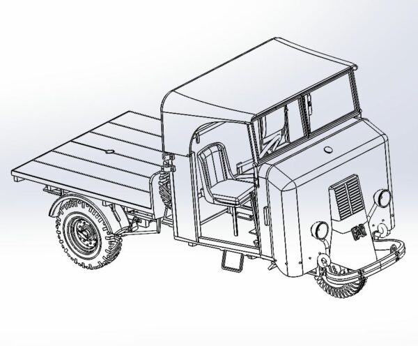 72002 Tracteur FAR CM86
